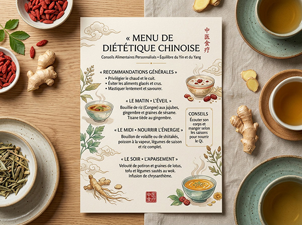Les principes de l’alimentation selon la médecine chinoise